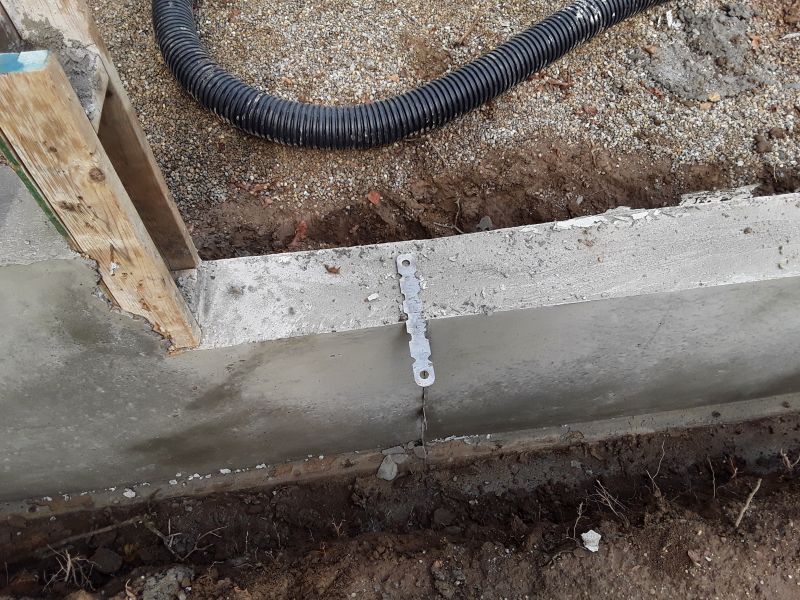 Cement Footing Installation